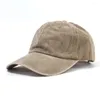 ボールキャップメンズ野球帽を洗った苦痛綿屋外サンハットユニセックスビンテージカジュアル調整可能なスナップバックヒップホップギフト