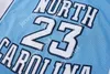 Statek od US Men NCAA Północna Karolina Tar Heels 23 Michael Jersey Unc College Basketball Jerseys Black White Blue Shirt Rozmiar S-3xl