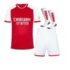 Gunners Replica Kit Saka G. Jesus Odegaard Rice Havertz 23 24 Martinelli Smith Rowe for Suit that's Kids and Men