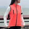 Vestes de course WOSAWE 2023 veste de cyclisme pour femmes gilet sans manches coupe-vent pare-brise respirant extérieur vélo vtt route course hauts