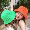 Berets Bucket Hat Cotton Style Summer Casual Fisherman Cap For Men And Women Beach Vacation Outdoor Terry Towel Fabric
