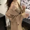 2 피스 드레스 가을 2 피스 세트 모드 Stukken Voor Vrouwen Long Coat Sexy Praid Jurk 2 Stuk 의상 2023 여자 Koreaanse Stijl Blazer