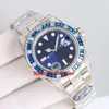 Clean Watches 116659 Super Date 904L 40mm A3135 Autoamtic Mens Watch Sapphire Diamond Bezel Blue Dial 904L Stainless Steel Bracelet Gents Wristwatches