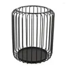 Candle Holders Amazon Modern Black Retro Holder Candlestick Metal Iron Wire Lantern Ornaments