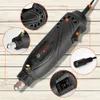 Electric Drill Goxawee Rotary Tools 12V Mini Engraver Pen Power With Dremel Slipningstillbehör 230406