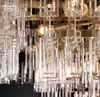 Marignan Round Fresheliers Retro Crystal Pendant Lights Thursure لغرفة المعيشة غرفة نوم مزرعة شنق