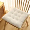 Oreiller de siège à élasticité améliorée, peluche Super douce, protection chaude d'hiver pour voiture, chaise de bureau, salle à manger