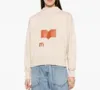 Isabel Marant Women Hoodies Sweatshirts New Casual Letter Printing Triangle Neck Top Loose Sports Long Sleeve Fleece Sweater