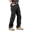 S ARCHON IX9 CITY TACTICAL CARGO PANTS MENSWAT COMBAT ARMY OUNCOUNSERS男性カジュアル多くのポケットストレッチコットンパンツ2963