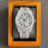 Diamond Watch Mens Watch Dial Dial Automatic Automatic Mechanical Wristwatch 41mm الياقوت مرآة 1: 1 904L مصنوعة من الفولاذ المقاوم للصدأ مقاوم للماء الماس Montre de Luxe