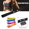 Waist Support Colorful Elastic Sport Heart Rate Monitor Adjustable Chest Mount Belt Strap Bands Fitness Equipment