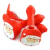 Cachimbo para fumar Natal Silicone Cachimbo de mão em forma de Papai Noel Tabaco para acessórios de fumaça Bubbler