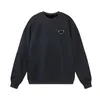 Designer Sweatshirt Mens Jumper Womens tröja Dra långärmad bomullsöverskolt Pullover Parutrustning 2 färger som lägger till sammet och förtjockning