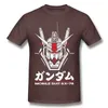 Herren T-Shirts Sommershirt RX-78 T-Shirt Baumwolle MOBILE SUIT GUNDAM Ofertas Tee