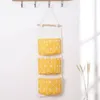 Hanging Baskets Promotion! Storage Bag Cotton And Linen Waterproof Pocket Wall