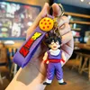 Decompression Toy Cartoon animation keychain three-dimensional doll pendant pvc drip rubber car pendant bag toy