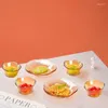 Bowls Heat Resistant Glass Tableware Household Amber Soup Bowl Breakfast Cup Durable High Temperature