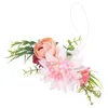Colliers de chien POPETPOP bandeau de fleurs couronne couvre-chef feuilles couronne naturelle pour chats décor de mariage collier de marié