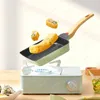 Pans Japanese Yuzi Braised Non Stick Pot Thick Egg Small Fry Pan Home Flat Bottom Breakfast Electromagnetic Cooker