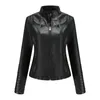 Veste en Cuir Femme mode Femme 2023 Moto artificielle Biker Moto Femme manteau automne printemps Veste Cuir Femme vestes