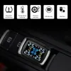 Auto TPMS Sistema di monitoraggio della pressione dei pneumatici Sensori Accendisigari Porta USB Sistemi di allarme di sicurezza automatica Pressione dei pneumatici