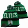 Berretti di lusso Celtics Beanie Boston designer Winter Bean uomo donna Fashion design cappelli lavorati a maglia autunno berretto di lana lettera jacquard unisex caldo teschio Sport cappello lavorato a maglia a11