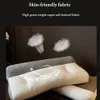 Kudde Cervical Neck Pillow fylld med sojabönfiberkudde för sömnhälso- och sjukvårdspersonal smärtlindring Ergonomiskt utformad kudde 230406