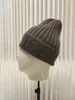 Luxury cashmere Winter knitted loewf women's designer Beanie cap Men's woollen woven thermal hat birthday gift91
