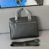 Designer-2023 Designer Briefcase Bag for Men DOCUMENTS VOYAGE Briefcases Business Man Shoulder Laptop Bags Totes Men's Luggage Computer Duffel Hand