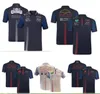 새로운 F1 레이싱 폴로 셔츠 여름 팀 짧은 슬리브 티셔츠 같은 맞춤