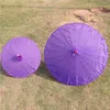 Parapluie de danse parasols blanc rose chinois parapluie de tissu coloré