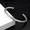 Bracelet designer women jewelry brand new hard body bracelet girl gift autumn and winter new C type full diamond design 11