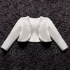 Jackets Girls Jacket Child Cardigan Coats Bridesmaids/Flower Girl Wedding Party Clothes For 2 3 4 6 8 10 12 Years Old 185101