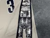 Spedisci dagli Stati Uniti Maglia da basket da uomo Allen Iverson 3 Georgetown Hoyas College All Ed Blu Grigio Taglia S-3XL Alta qualità