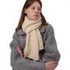 Sciarpe 2023 Inverno Cashmere Scialle lavorato a maglia Unisex Senior Senso di calore con tinta unita Intrecciato Argyle Collo Sciarpa Uomini e donne
