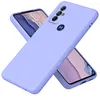 Moto G için Kalınlaştırılmış 2mm Silikon Telefon Kılıfı 2023 Kenar 40 Kenar 30 Füzyon G53 G73 2023 G13 E13 G22 G42 G13 E32 E22 G60 G200 G Stylus 5g G Güç Düz Renk Arka Kapak