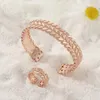 Ketting Oorbellen Set Mode Unieke Armband Ring Geometrisch Ontwerp Luxe Vrouwen Bruiloft Arabische Stijl Sieraden Accessaries Gift