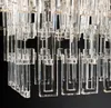 Marignan Round Fresheliers Retro Crystal Pendant Lights Thursure لغرفة المعيشة غرفة نوم مزرعة شنق