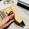 Designerschuhe kleine duftende Windbaotou Sandalen 2023 Sommer mittlerer Absatz Leder Rückenraum Französisch hohe Frauen dicke Absätze