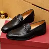 Designer masculino formal negócios brogue vestido sapatos casuais de couro genuíno apartamentos marca festa de casamento mocassins marrom