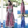 Etnisk kläder Fashion Elastic Maxi Dress 2023 S Long Robe African Dresses For Women Bazin Riche Clothes Vestidos Dashiki Party Africaine