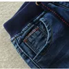 Jeans jeans jeans klassiek katoenontwerp kinder jeans lente en herfst vrije tijd elastische taille broek 2 tot 14 jaar oud 230406