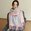 Foulards Designer Marque Écharpe Femmes Hiver Cachemire Mode Châle Avec Bavoir À Double Usage Pour Les Femmes Vendant