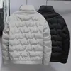 メンズダウン素敵なシックコート冬の高品質のカジュアルプラスサイズホワイトダックジャケットメンズパーカーブラックパフジャケット
