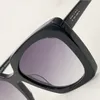 Übergroße rechteckige Sonnenbrille für Herren und Damen, Designermode, Buchstaben-Logo, Katzenbrille, hochwertige Nylongläser, erhältlich in drei Farben, SPR 23Z