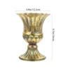 Vases Style européen Bureau Fleurs Sèches Vase Petite Trompette Urnes Fer Rétro Pot De Fleurs