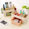 Storage Boxes Bathroom Plastic Cosmetics Box Make UP Brush Holder Jewelry Case Organizer Drawer Multifunctional & Bins