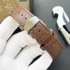 Relojes de pulsera VAC para 2023 Relojes para hombre Tourbillon Cuatro agujas Mecánico automático Wastch Alta calidad Top Marca de lujo Correa de cuero y acero Moda Fase lunar