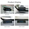 Nowy TPMS Solar Power LCD Wyświetlacz samochodu bezprzewodowe ciśnienie opon 4 System monitorowania opon Automatycznie regulacja jasności