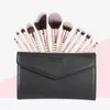 Kit de pincéis de maquiagem de moda 12pcs fundação em pó pincel de sombra por atacado Brushes Tools de cosméticos